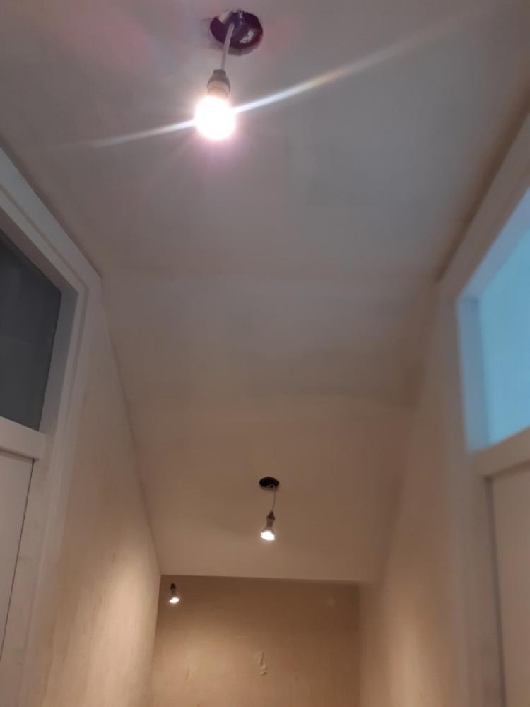 Pose lumiere plafond